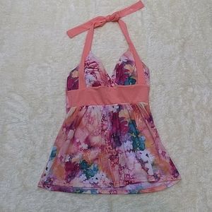 🎉5/$18 Orange Halter top